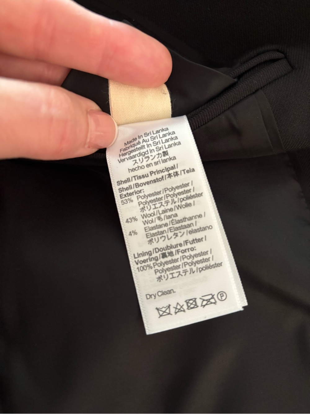 NWOT Madewell Kline Blazer Black 6 - Picture 5 of 7
